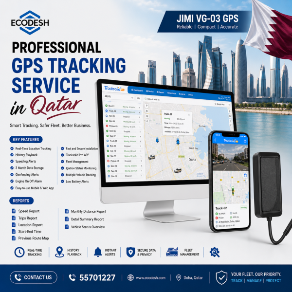 Car GPS Tracking Solution Qatar - 1