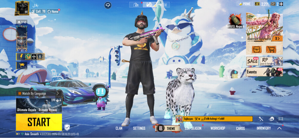 Pubg I’d 4 sale 4500 for vedio msg  - 7