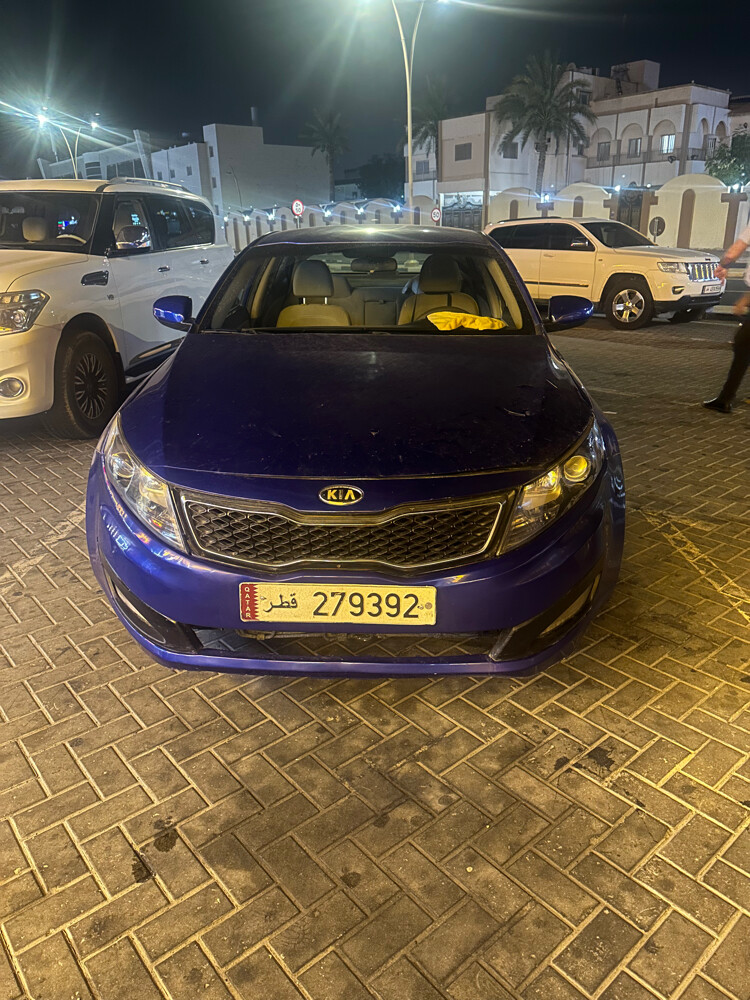 kia optima 2012 with special number - 3