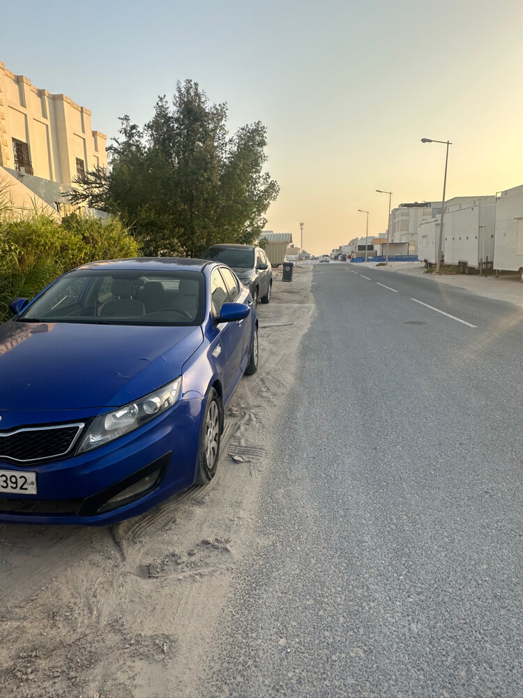 kia optima 2012 with special number - 2