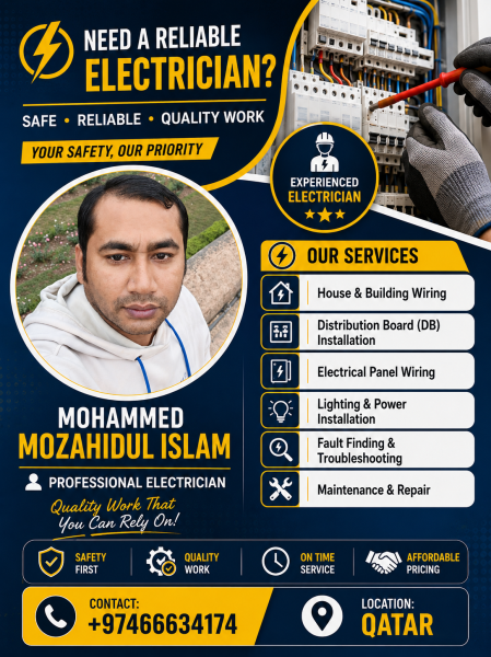 Any Electrical services can do it - 2