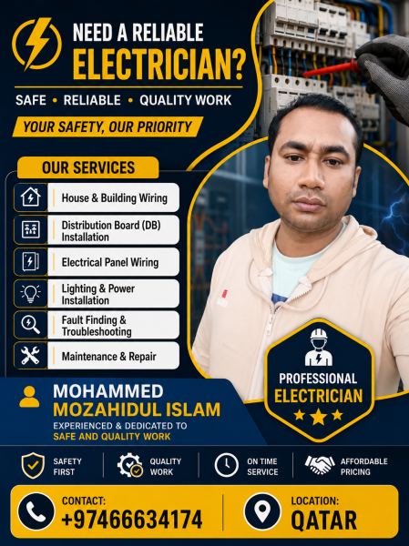Any Electrical services can do it - 1