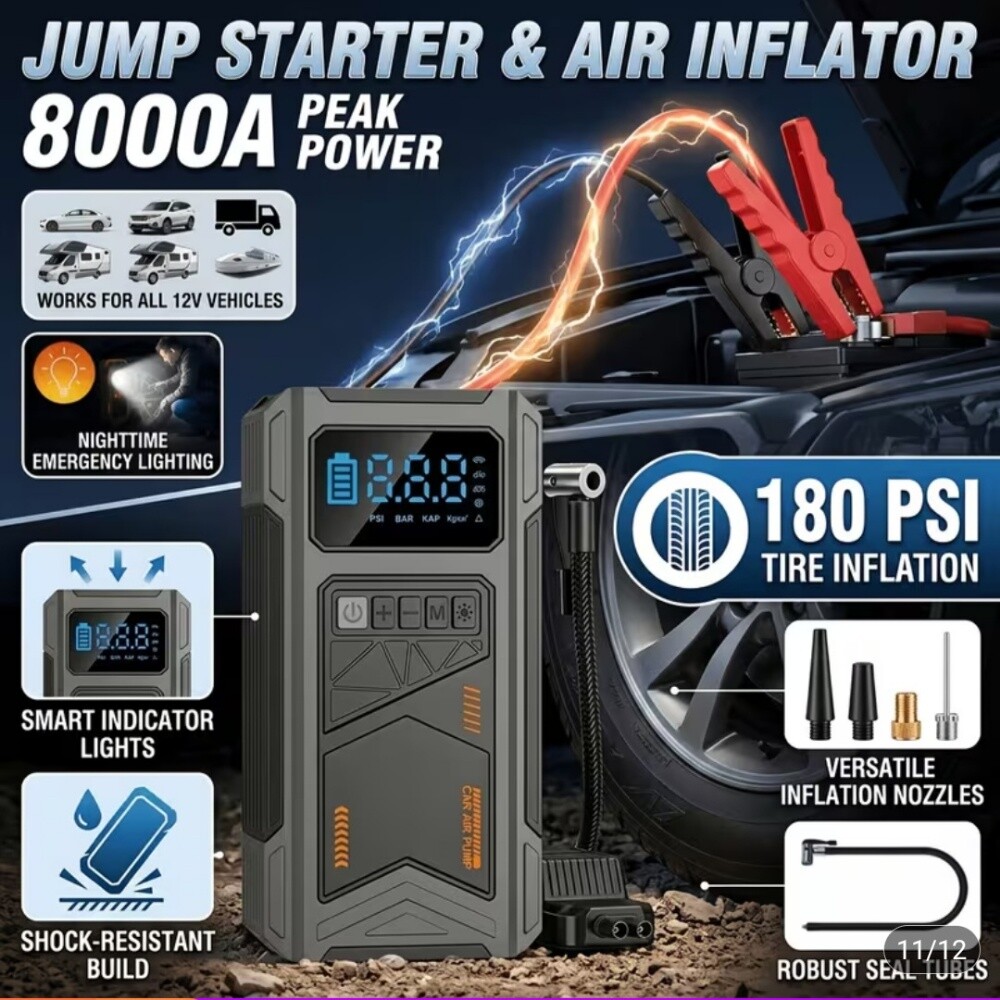 Car Jump Starter. - 14