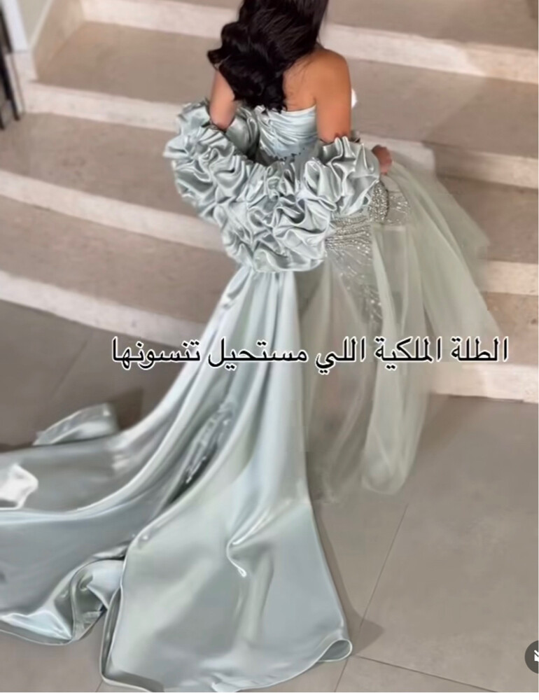 فستان جديد غير مستعمل من مصممه  - 2