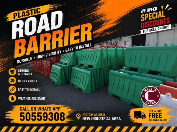 Plastic Safety Road Barrier Sale - 3
