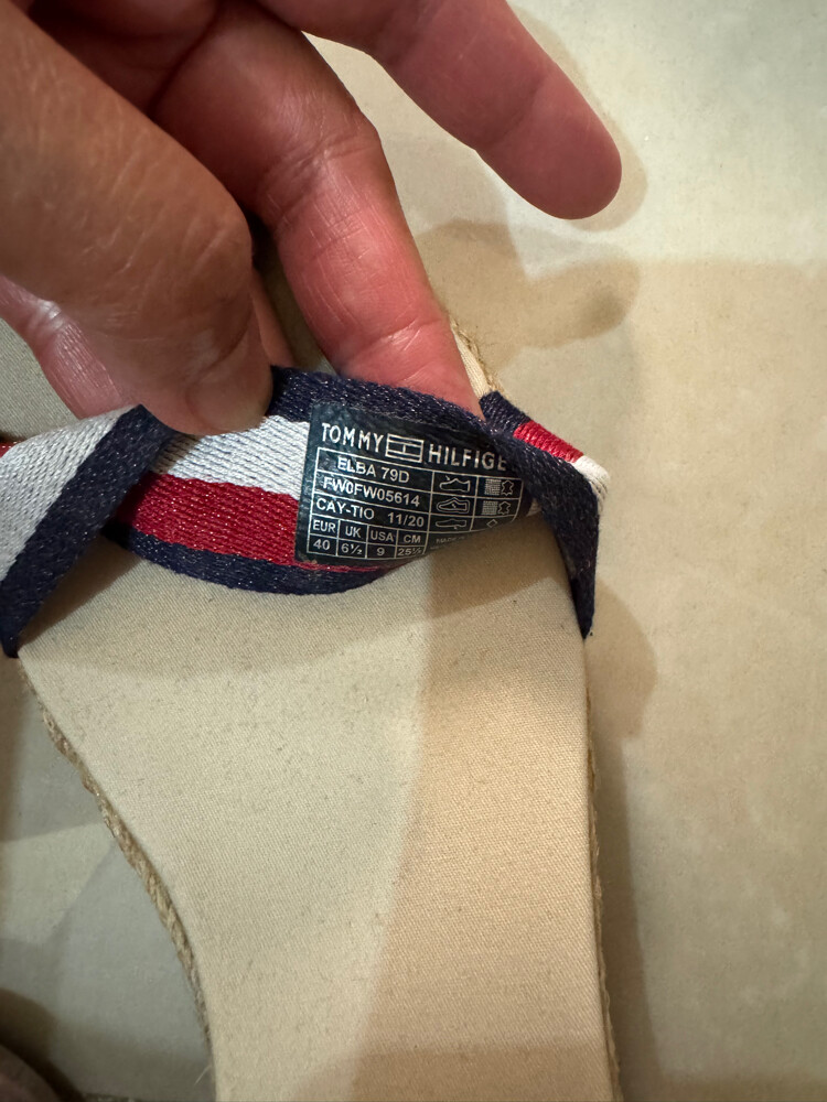 Tommy Hilfiger Sandals Size EUR 40 - 4