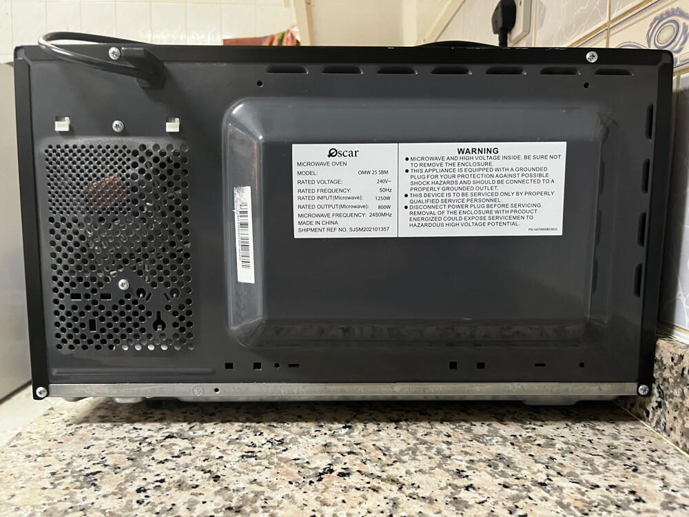 Oscar microwave oven - 2