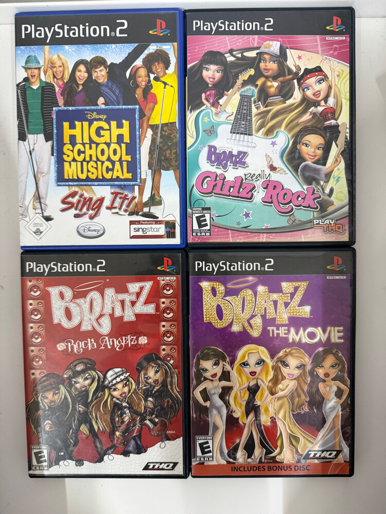 ps2 with cds - 8
