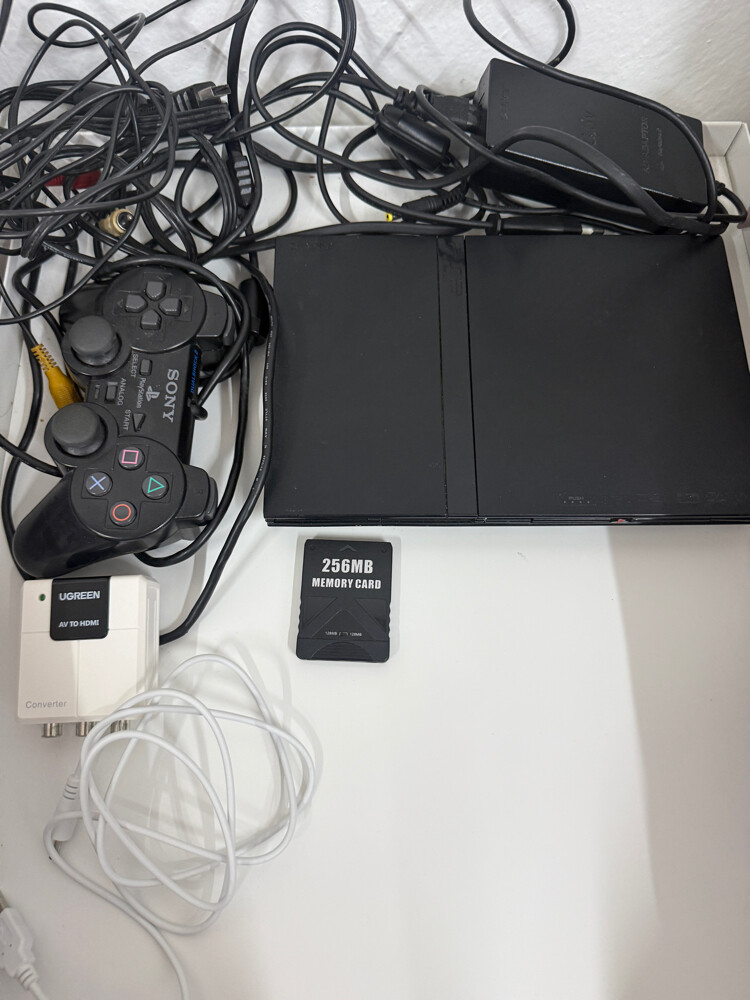 ps2 with cds - 1