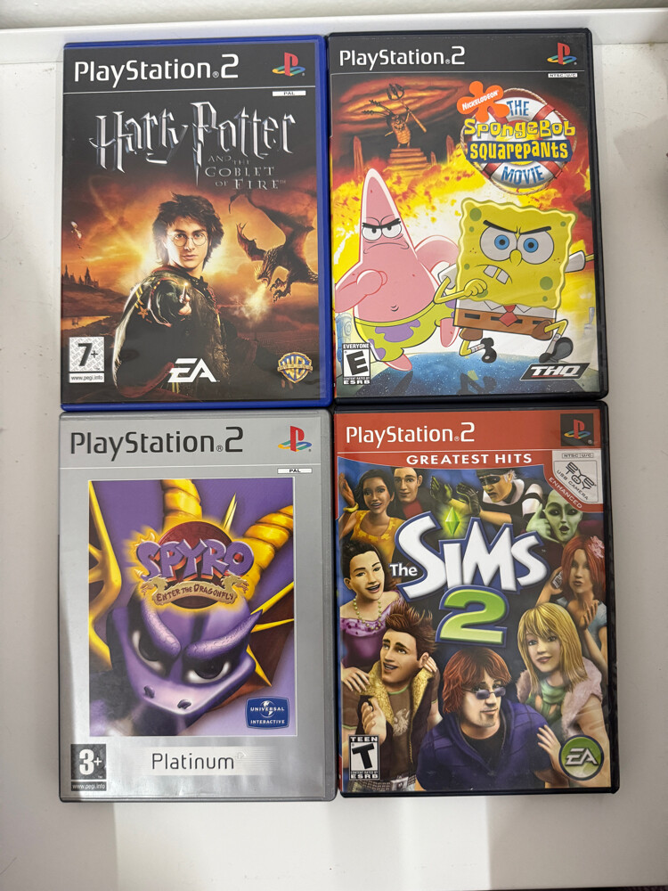 ps2 with cds - 6