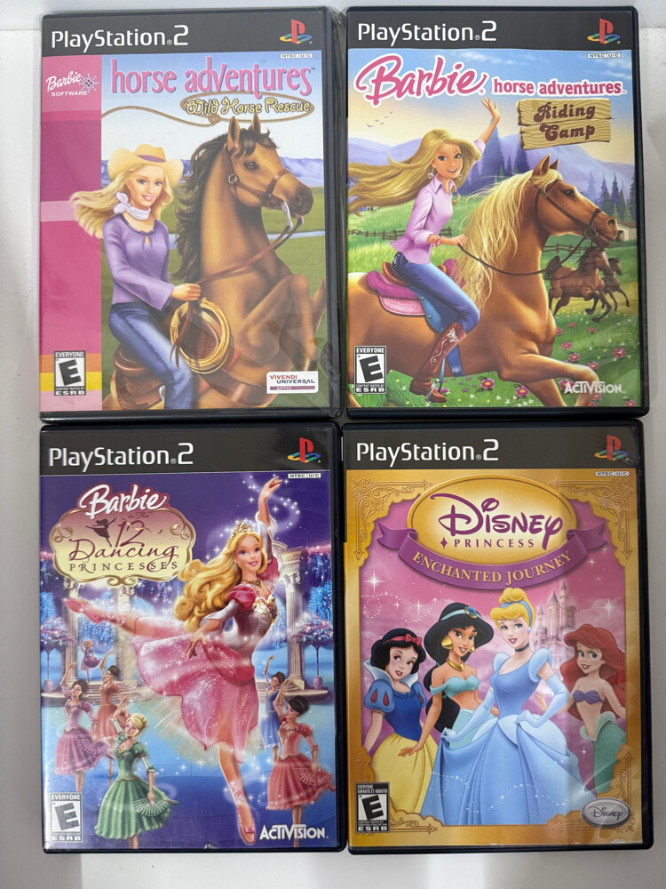 ps2 with cds - 9