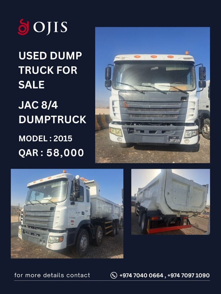 Jac 8/4 dumptruck 2015 model - 1