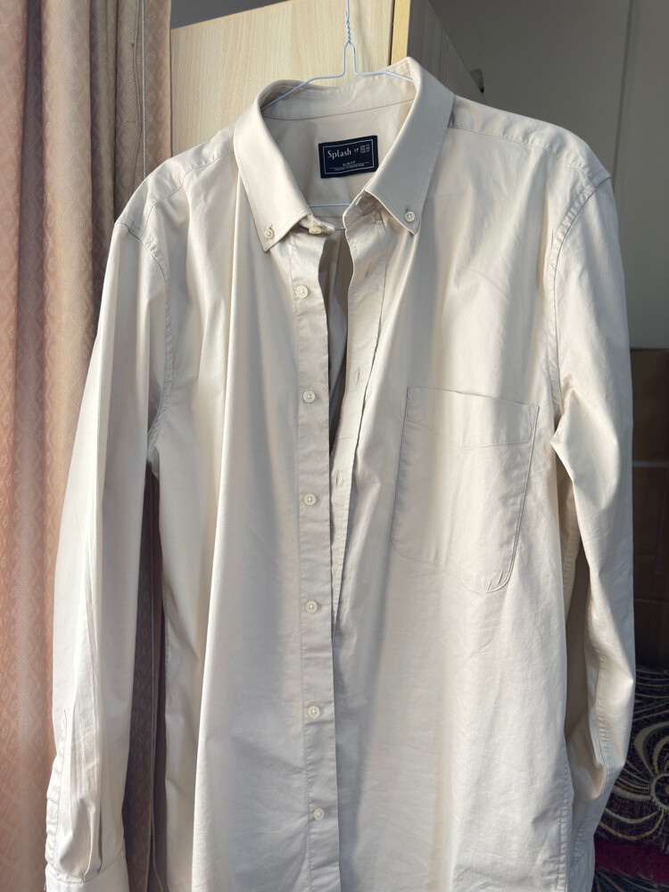 cotton shirt size 43 new - 4