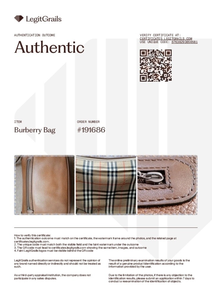 Authentic Burberrys Crossbody Bag - 11