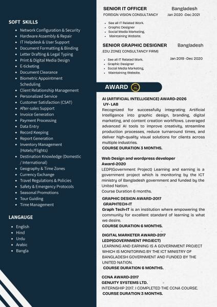 GRAPHIC DESIGNER  TRAVEL CONSULTAN - 2