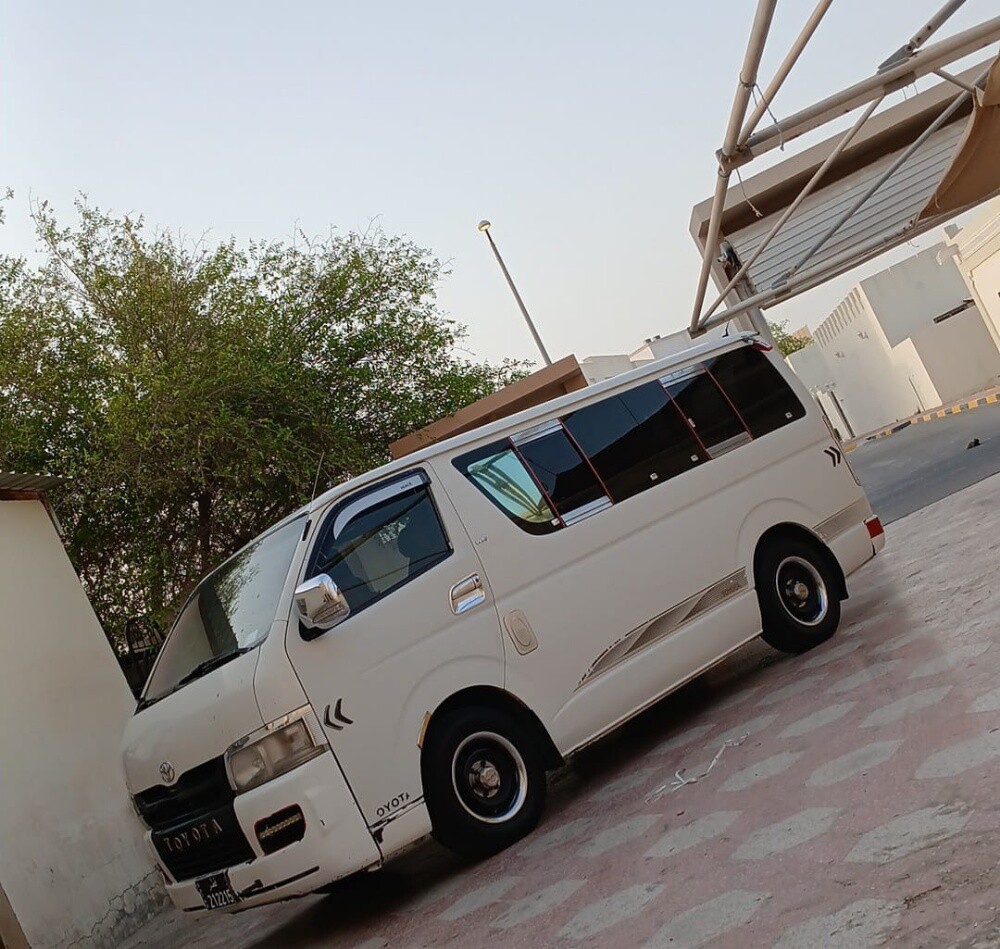 bas Toyota for rent with driver - 4