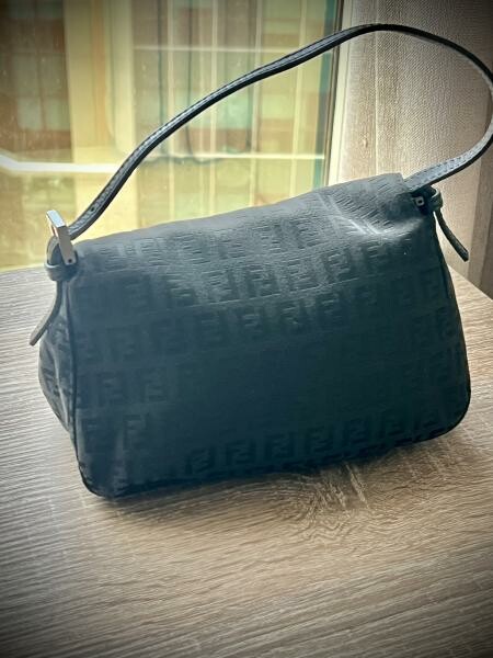 Original Fendi mini baguette black - 2