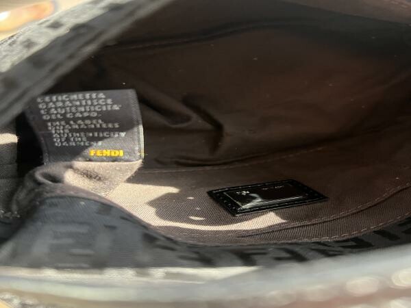 Original Fendi mini baguette black - 3
