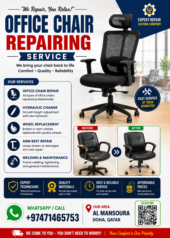 Office Chair Repair Services - 1