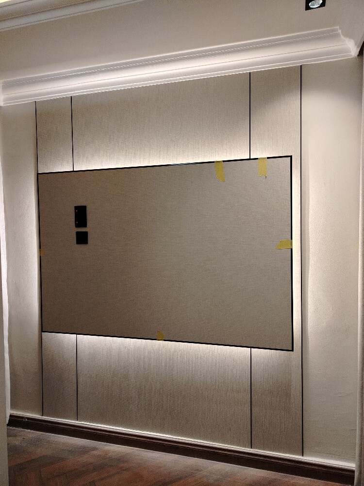 luxury TV unit and Decor. - 25