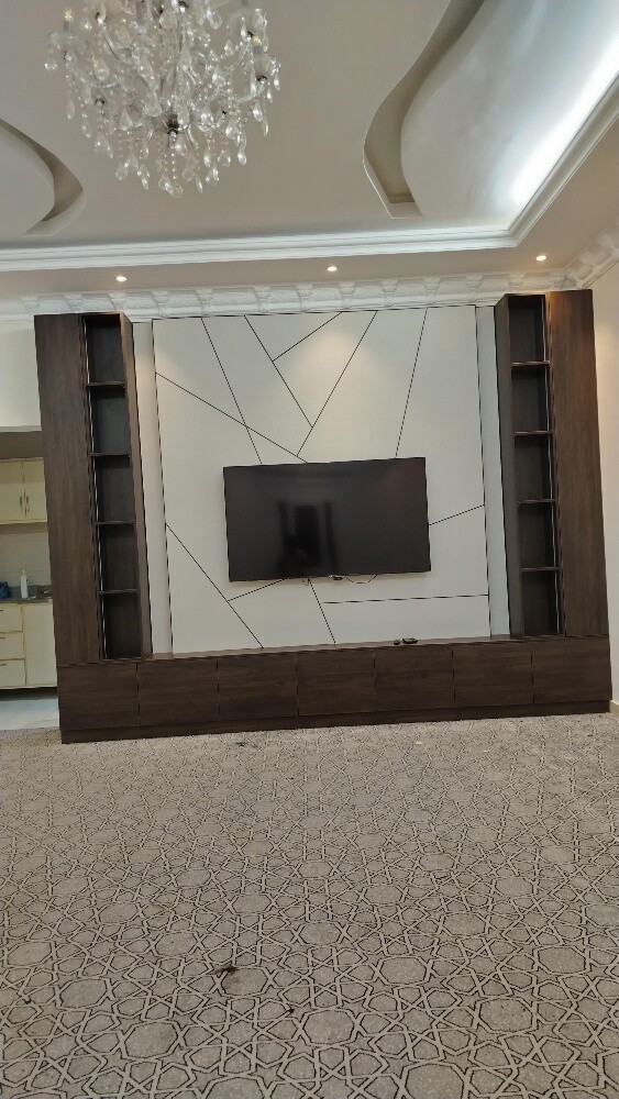 luxury TV unit and Decor. - 3
