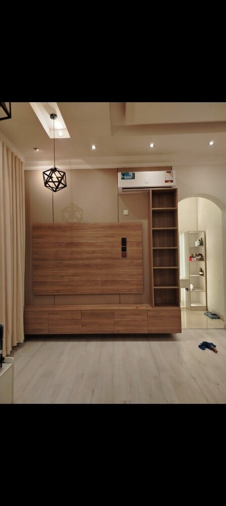 luxury TV unit and Decor. - 5
