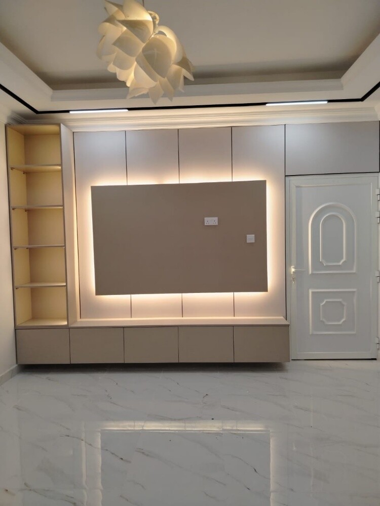 luxury TV unit and Decor. - 17