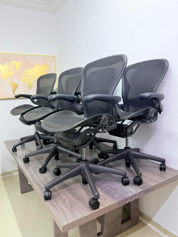 used Herman miler Aaron Chair - 5
