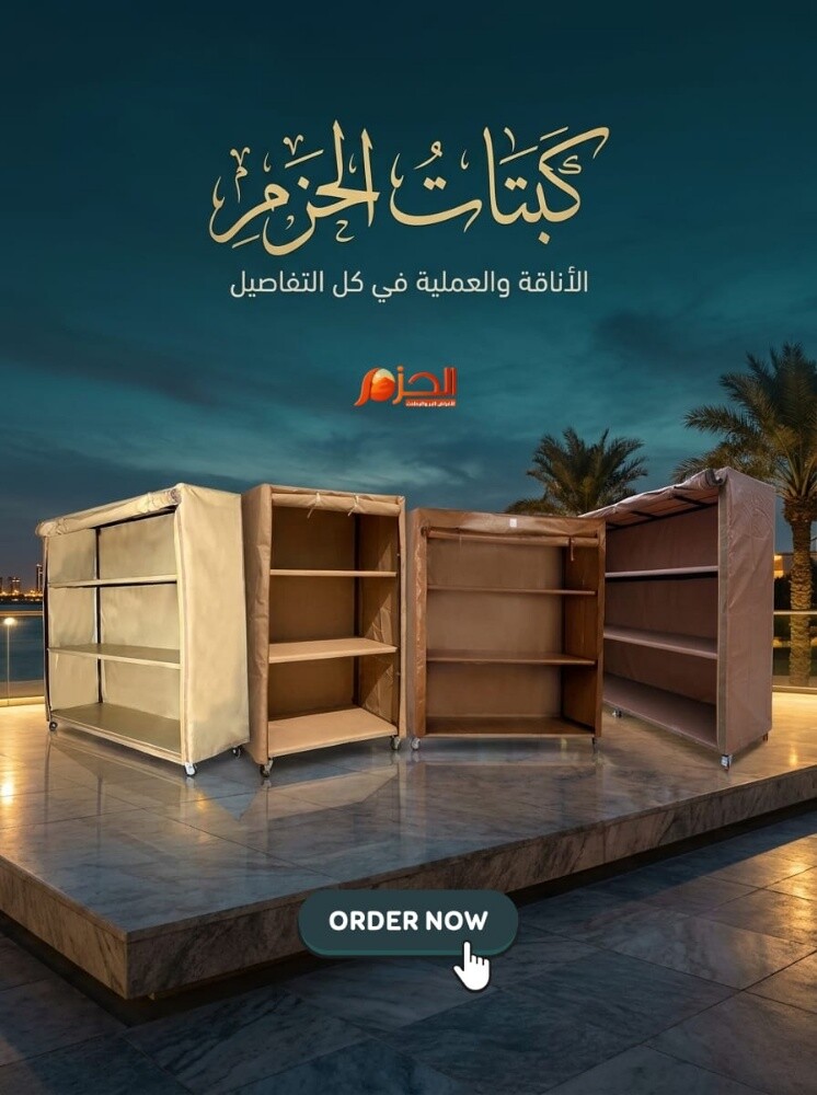 كبت تخزيين 3 رف 2*2 - 1