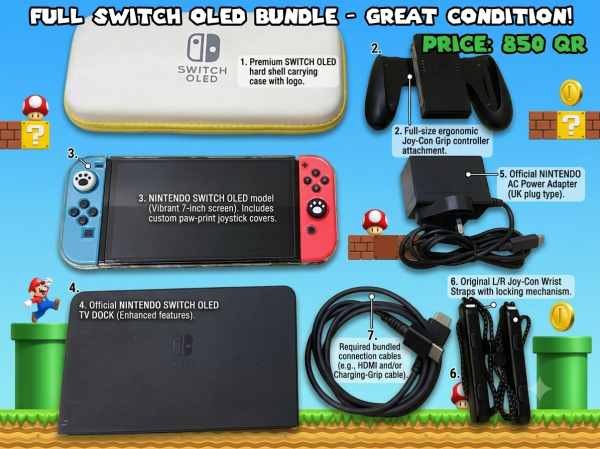 Nintendo Switch OLED Model (White) - 2