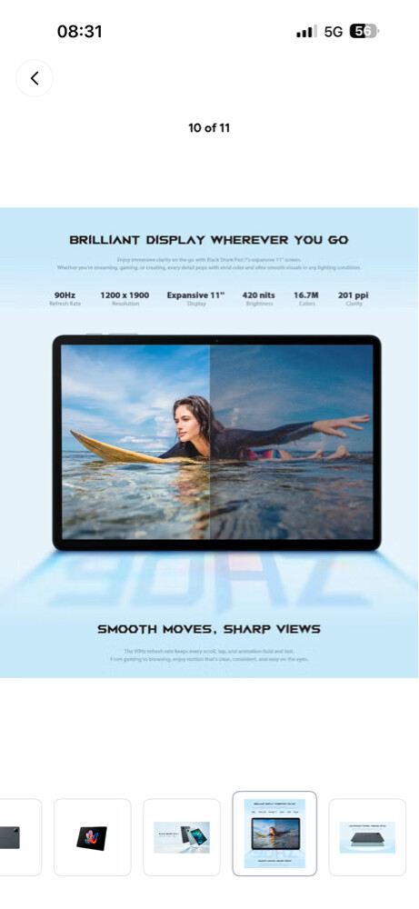 black shark pad7 - 3