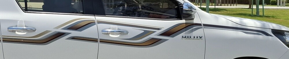 Only Hilux Body Sticker For Sale - 1
