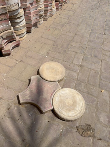 بلاط خارجي 671 متر - 2