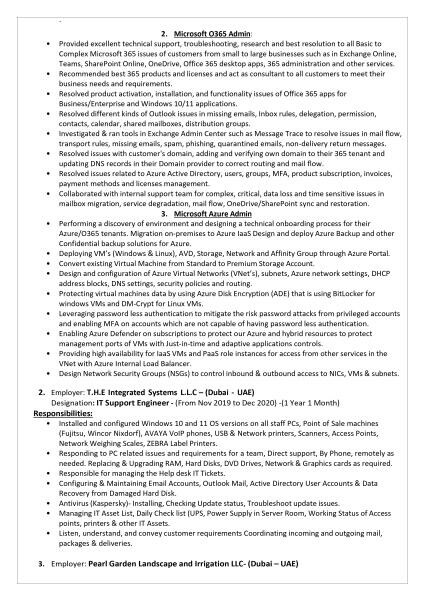 Microsoft SOC Analyst  Azure & O36 - 2