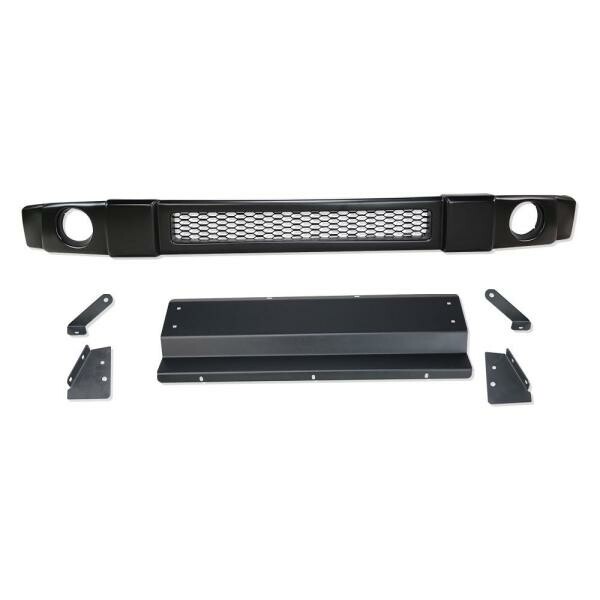 Short Front Bumper with Skid Plate - 1
