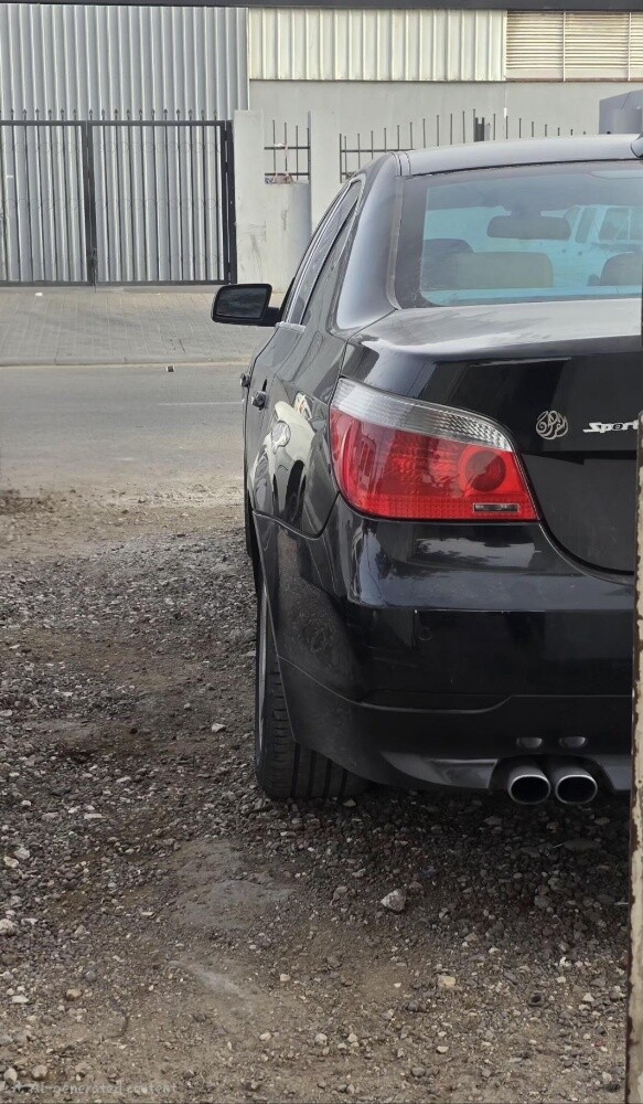 bmw 525i 2007 model like new perfec - 6