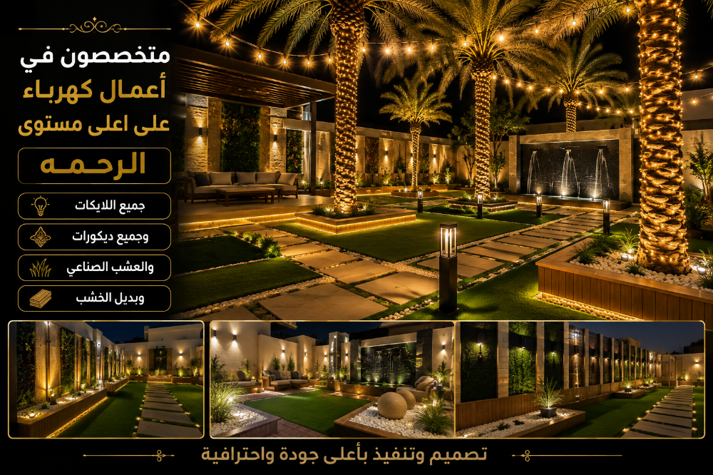 تشطيب الكهرباء داخلي وخارجي - 1