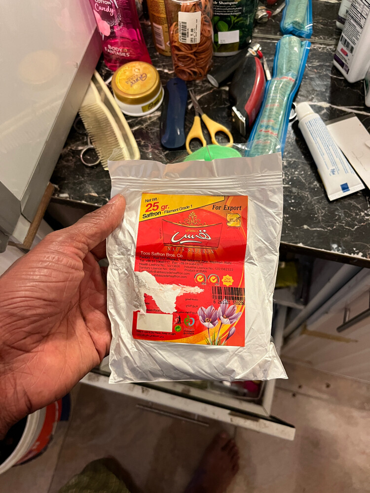Nafis saffron 25g. made iran - 3