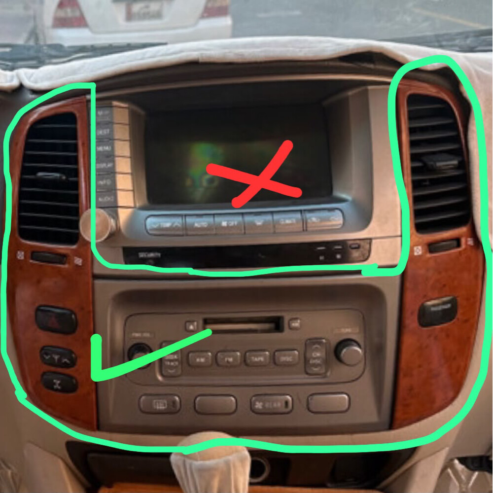 ديكور ومسجل وازرار في اكس - 1