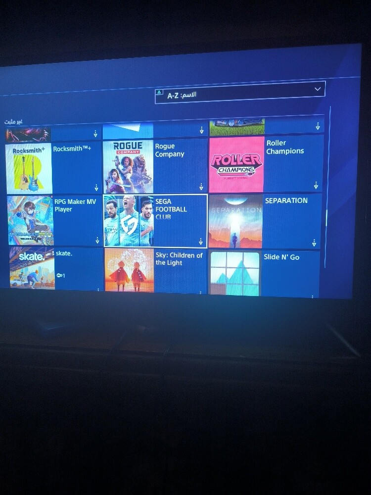 Ps4 playstation4 with games and cd - 10
