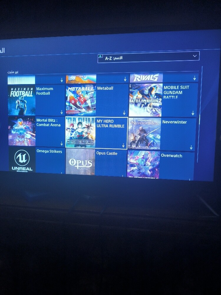 Ps4 playstation4 with games and cd - 12