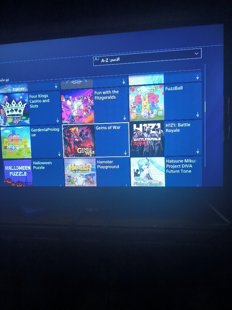 Ps4 playstation4 with games and cd - 6