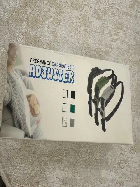 Pregnancy car seat belt adjuster - 1