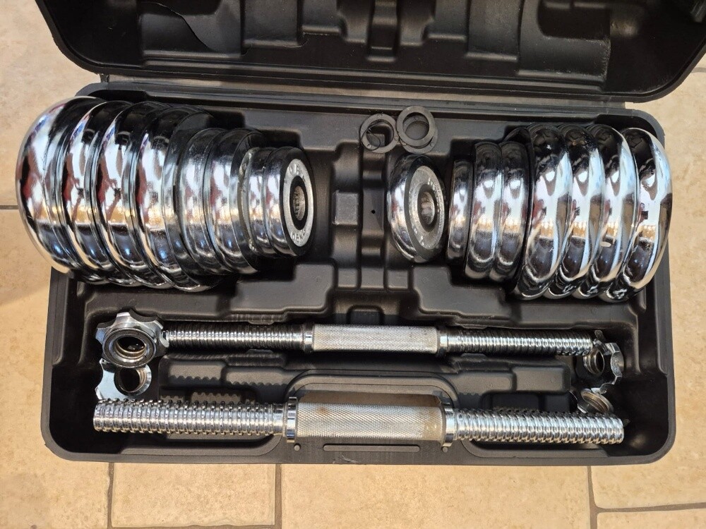 Adjustable Chrome Dumbbell - 3