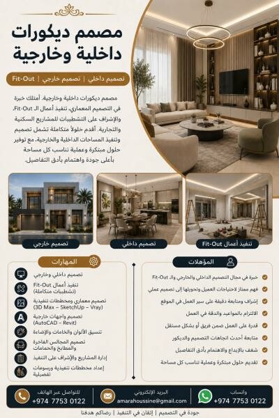 Interior Designer | Fit-Out - 1
