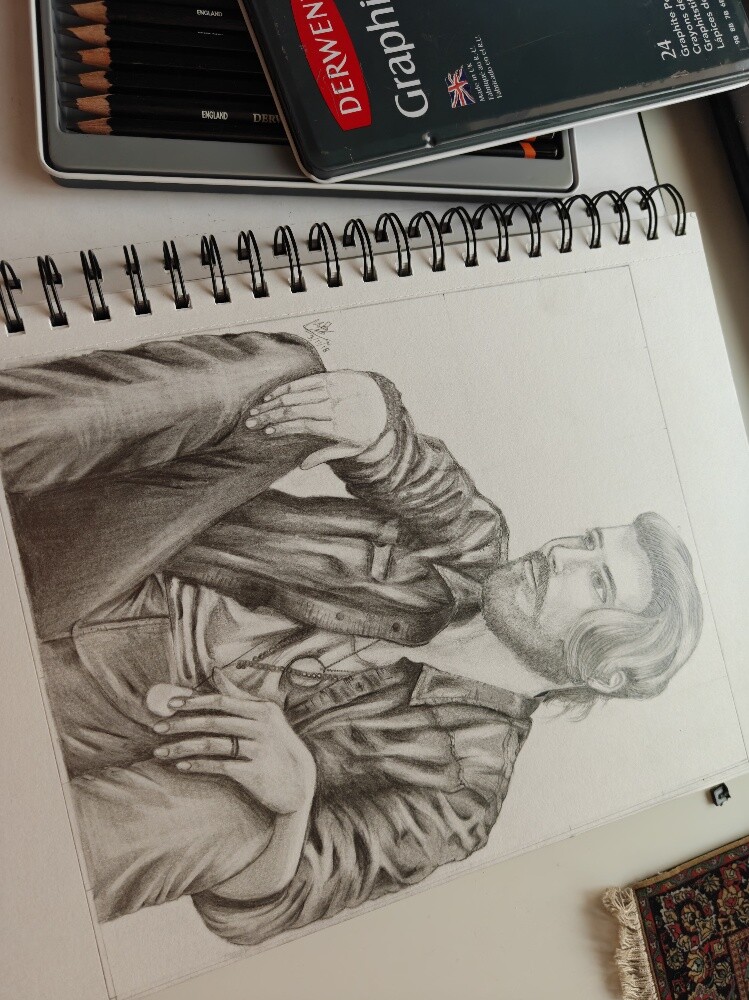 Realistic Graphite Pencil Portraits - 2