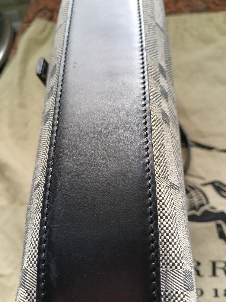 Burberry Haymarket Pochette Bag - 11