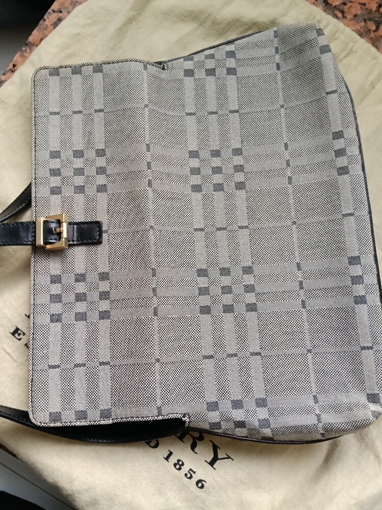 Burberry Haymarket Pochette Bag - 5