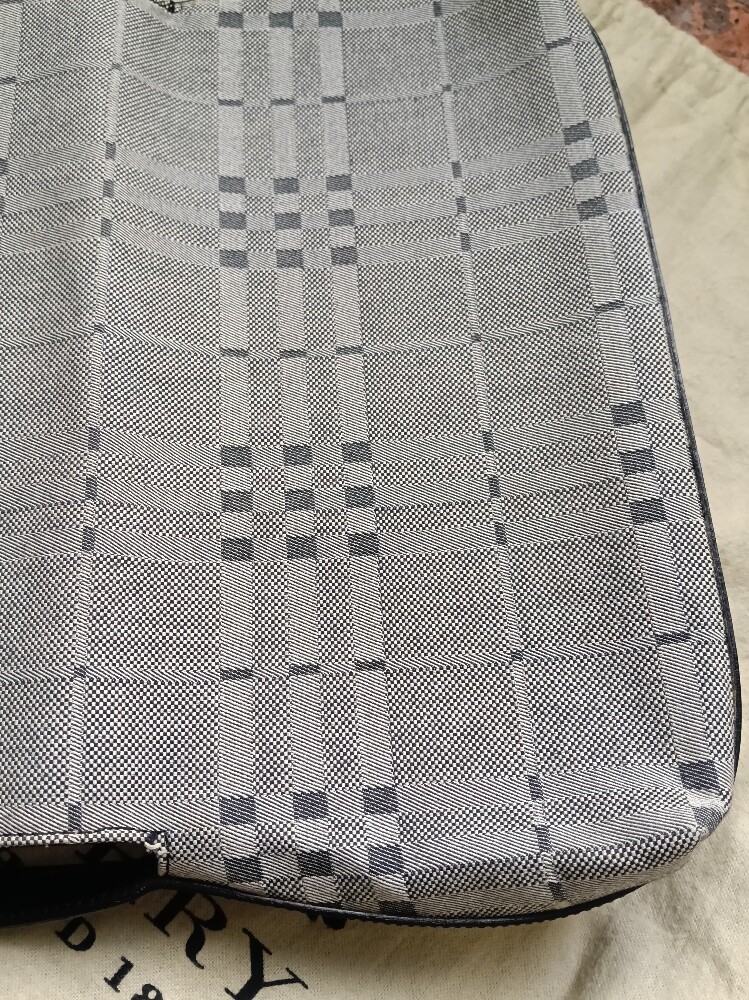 Burberry Haymarket Pochette Bag - 6