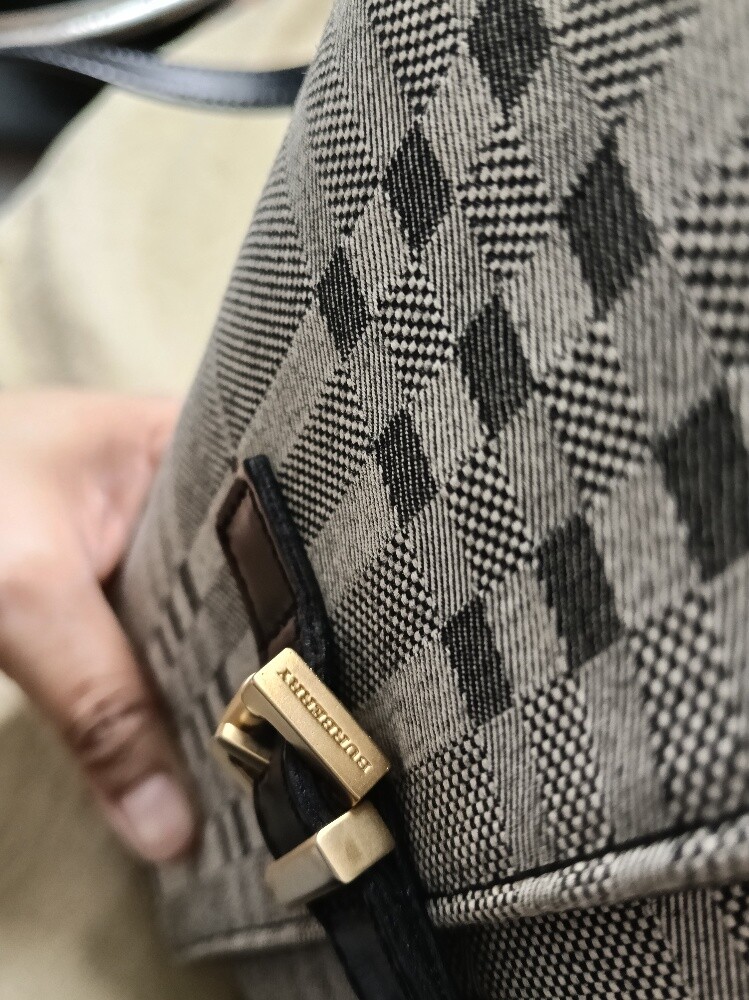 Burberry Haymarket Pochette Bag - 12